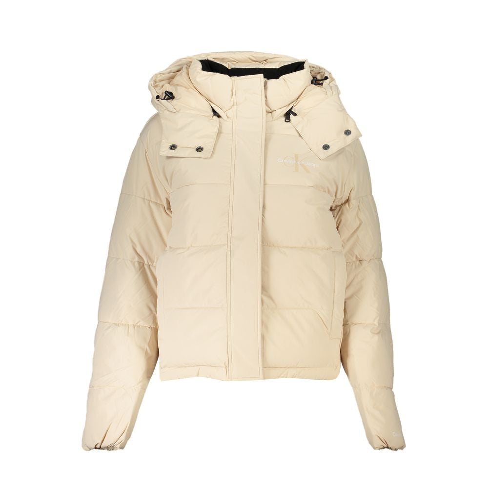 Calvin Klein Beige Polyester Jacken &